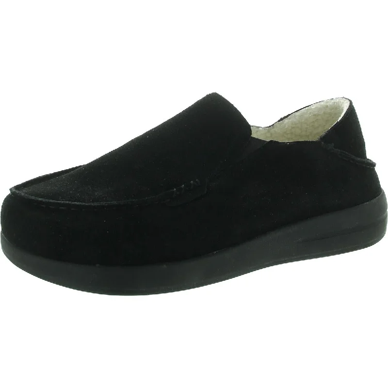 Men's slippers with a wool blend upper for warmth Mens Faux Fur Lined Loafer Slippers Men's slippers with a wool blend upper for warmth Mens Faux Fur Lined Loafer Slippers