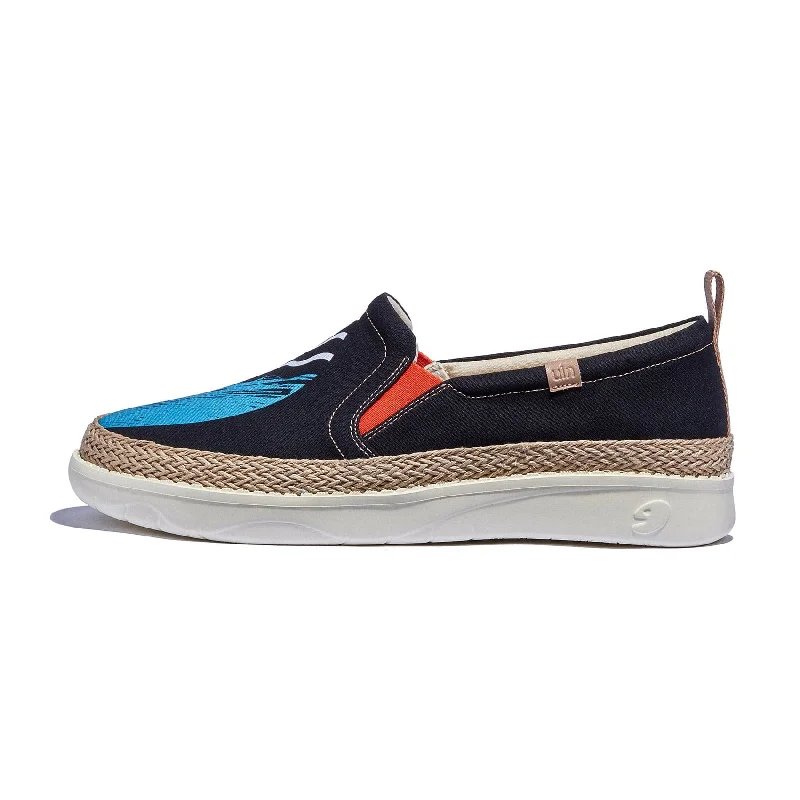 Men's canvas shoes with a neon - colored accent for a trendy touch Chase the Sunset Tarragona I Men Men's canvas shoes with a neon - colored accent for a trendy touch Chase the Sunset Tarragona I Men