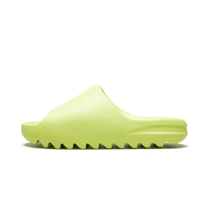 Men's sandals with a removable insole for cleaningAdidas Yeezy Slide Glow Green  HQ6447 Men's