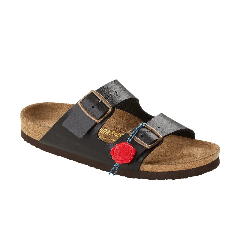 Waterproof men's sandals for water activitiesArizona 1973 Black Sportwear Birko-Flor