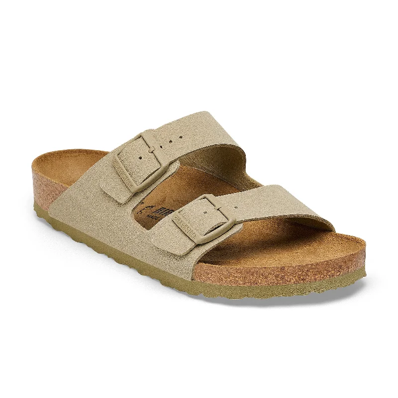 Men's sandals with a contrast stitching detailArizona Faded Khaki Birko-Flor