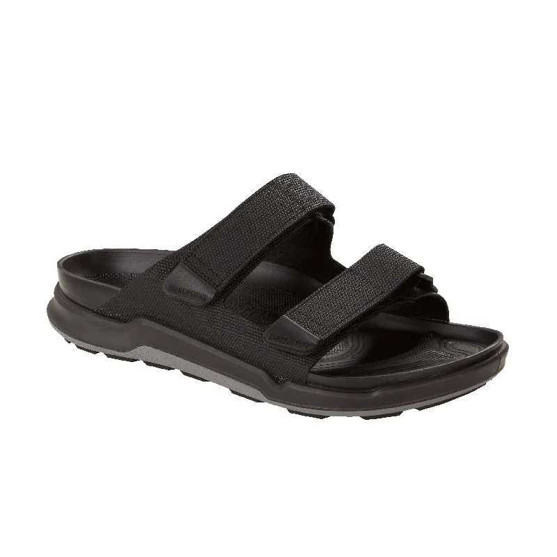 Men's leather sandals with an adjustable strapAtacama Futura Black Birko-Flor