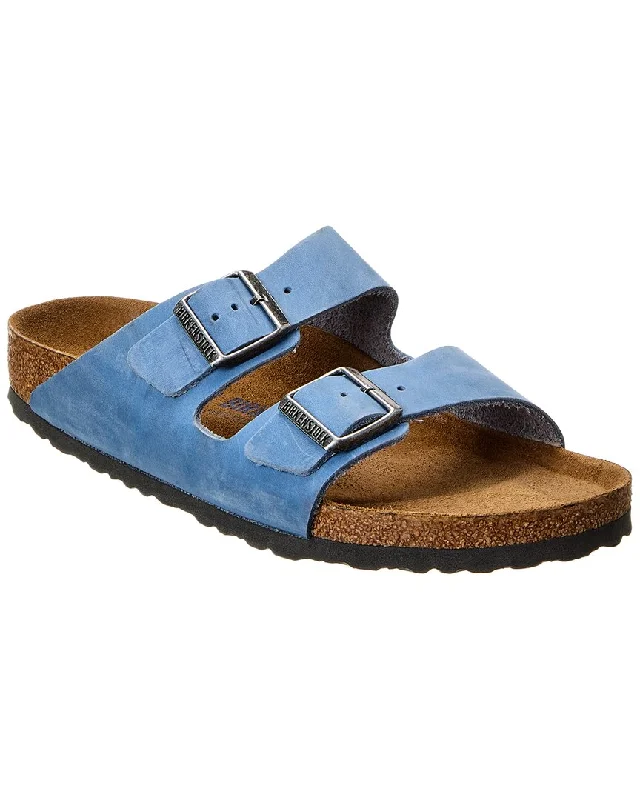 Men's sandals with a removable insole for cleaningBirkenstock Arizona BS Narrow Leather Sandal