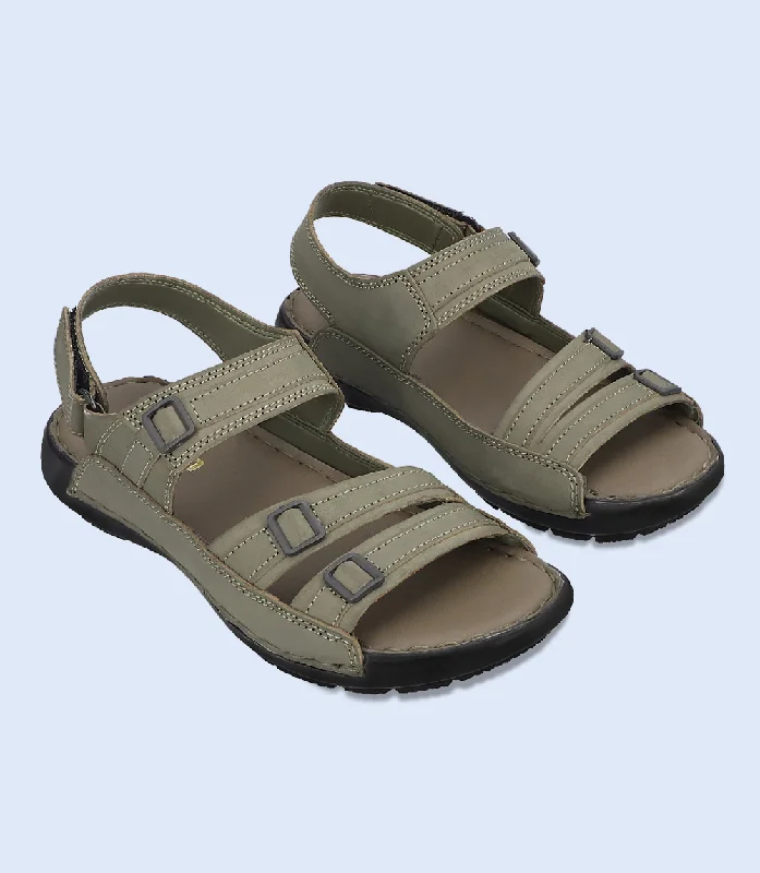 Men's sandals with a shock - absorbing insoleBM4781-OLIVE-Men Sandal