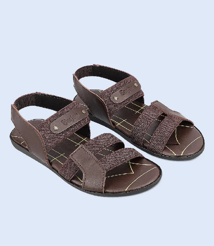 Men's sandals with a flexible sole for easy movementBM4792-ESPREESO-Men Sandal