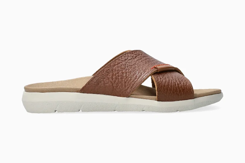 Men's sandals with a wide strap for supportConrad - Desert