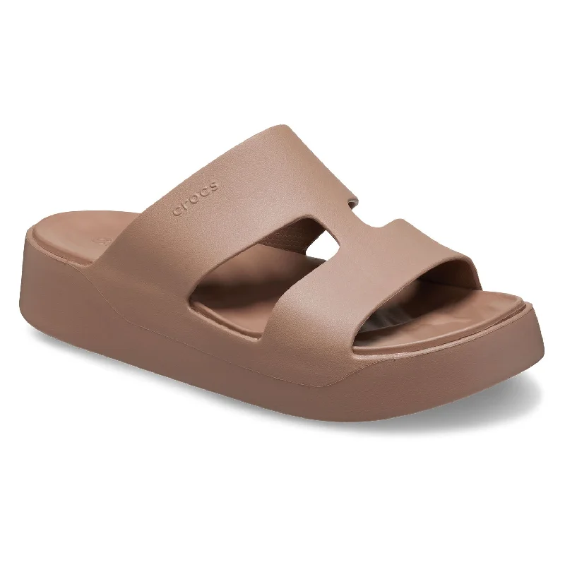 Men's sandals with a decorative buckle or charmGetaway Platform H-Strap