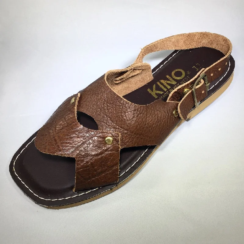 Men's sandals with a wide strap for supportMens Backstrap