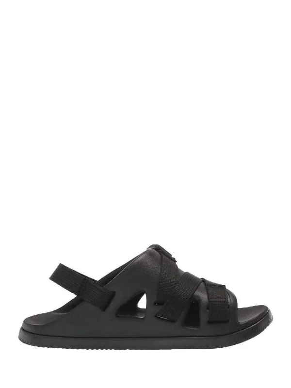 Men's sandals with a rubber sole for tractionMen's Chillos Sport Sandals In Black