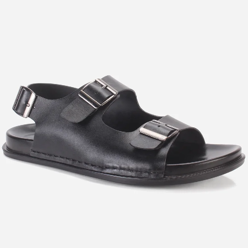 Men's sandals with a pointed toe for a stylish lookMens "GIOR" Leather Summer Sandals