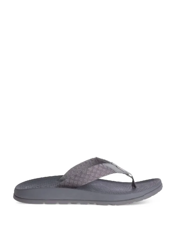 Men's sandals with a shock - absorbing insoleMen's Lowdown Flip Flop In Pitch Gray