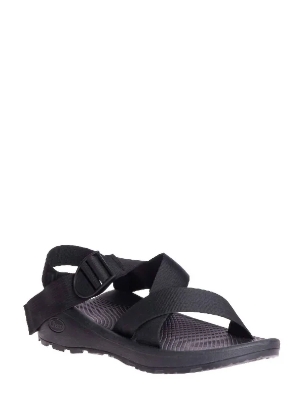 Men's sandals with a flexible sole for easy movementMen's Mega Z Cloud Sport Sandal In Solid Black