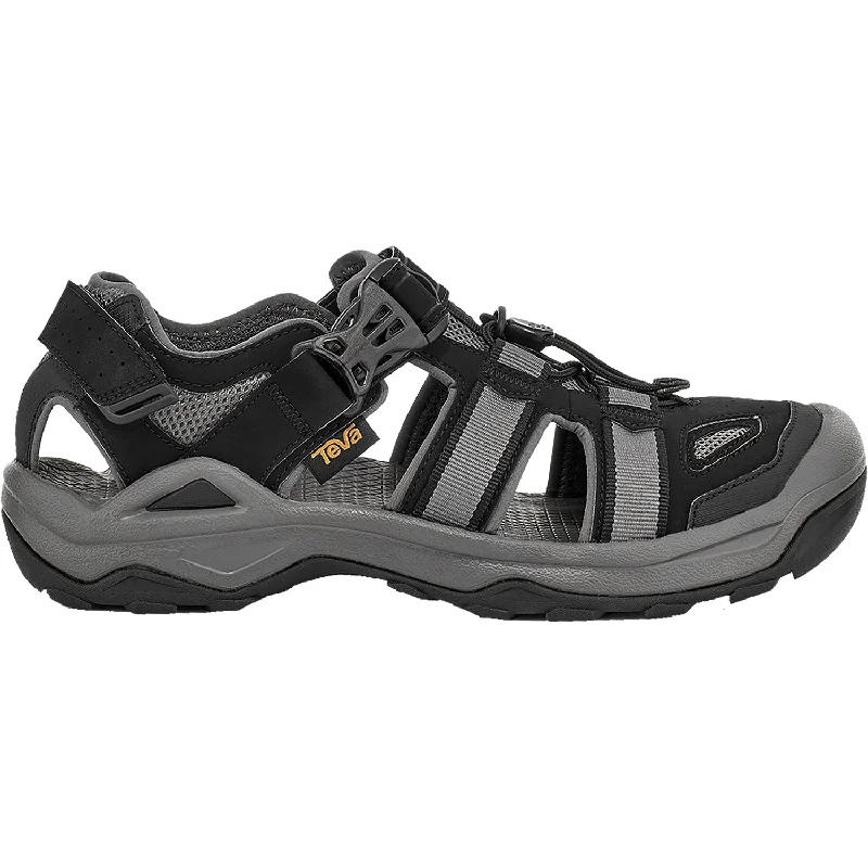 Men's sandals with a flexible sole for easy movementMen's Teva Omnium 2 Black Synthetic