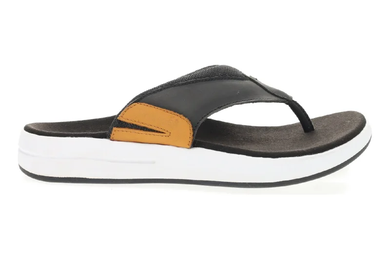 Men's sandals with a perforated leather upper for ventilationEaston