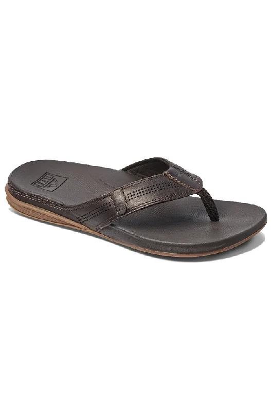 Men's sandals with a removable insole for cleaningReef Cushion Lux Leather Men's Sandals