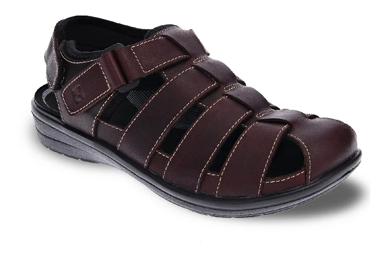 Men's sandals in a neutral color like black or brownAmsterdam