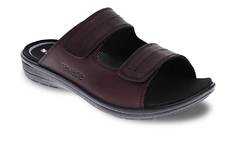 Men's sandals with a decorative buckle or charmDurban