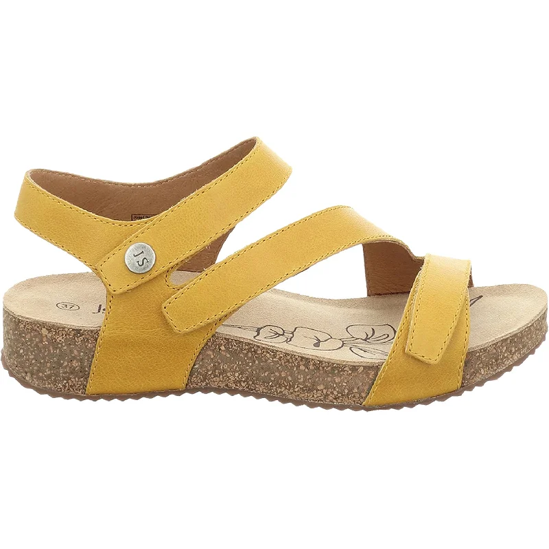 Men's sandals with a flexible sole for easy movementWomen's Josef Seibel Tonga 25 Yellow Leather