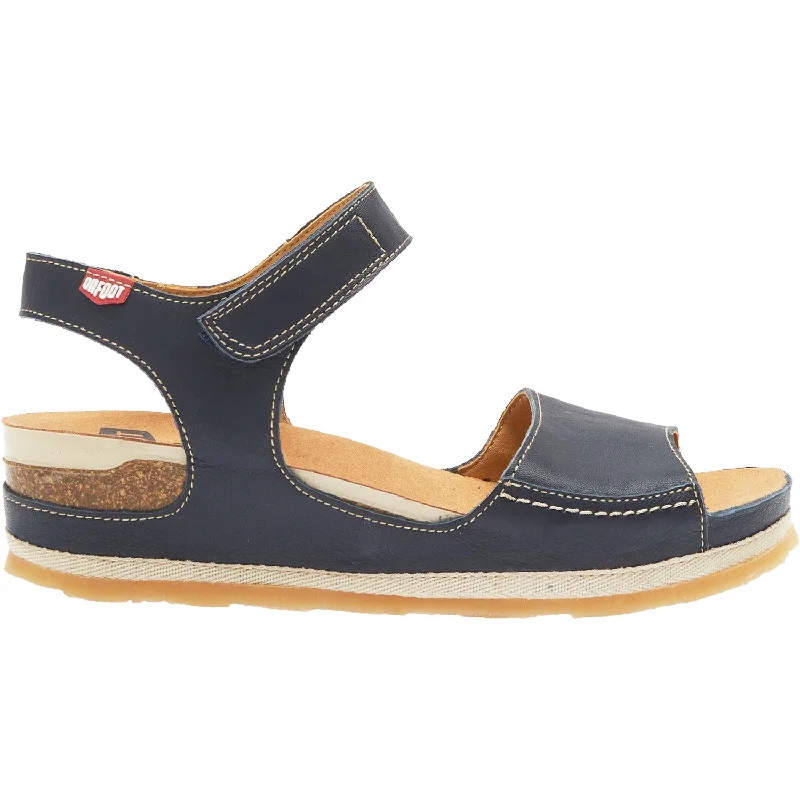 Men's sandals with a buckle closureWomen's On Foot Cynara 203 Tucson Marino Navy Leather