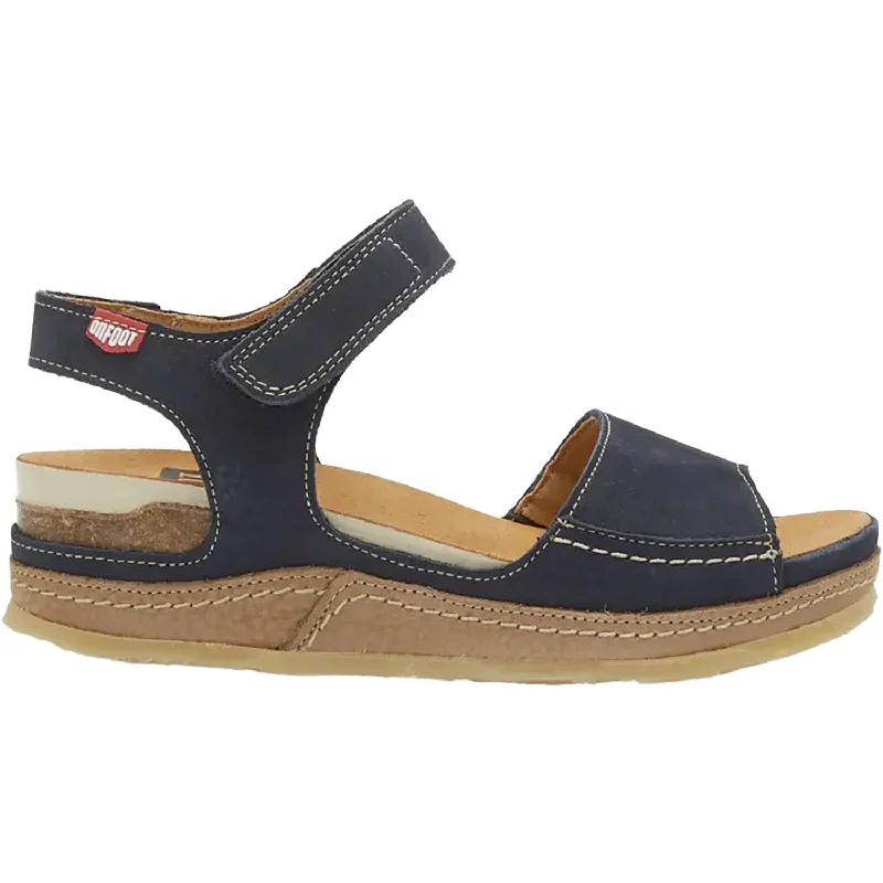 Men's sandals with a wide strap for supportWomen's On Foot 240 Vegas Navy Pebble Suede Men's sandals with a wide strap for supportWomen's On Foot 240 Vegas Navy Pebble Suede