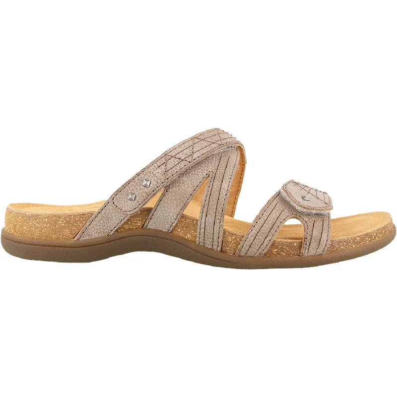 Men's sandals with a padded heelWomen's Taos Premier Grey Leather