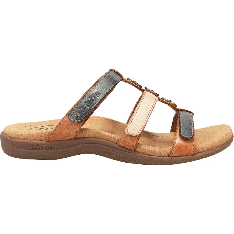 Men's sandals in a neutral color like black or brownWomen's Taos Prize 4 Steel Multi Leather