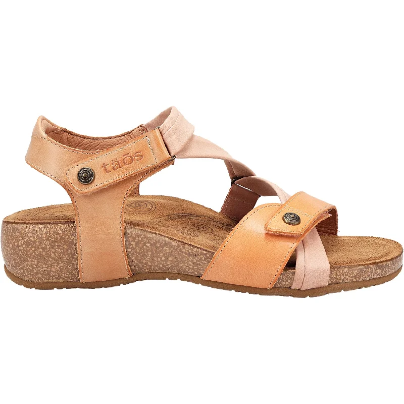 Men's sandals with a flexible sole for easy movementWomen's Taos Universe Shell Pink Leather Men's sandals with a flexible sole for easy movementWomen's Taos Universe Shell Pink Leather