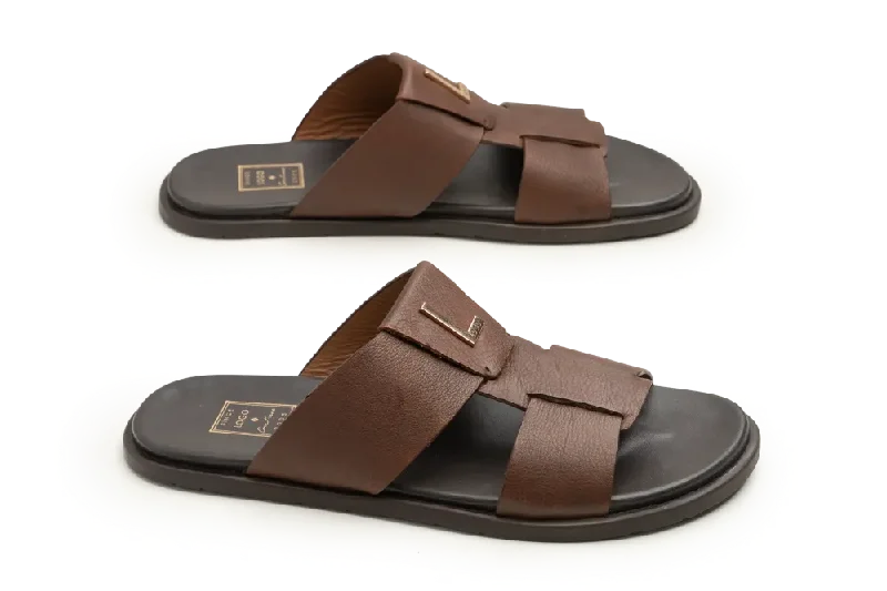 Men's slippers with a padded footbed for all - day comfortLOGO 7890 MST