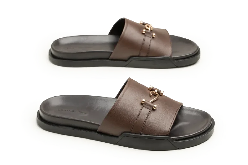 Men's slippers with a padded footbed for all - day comfortLOGO 7924 BRA