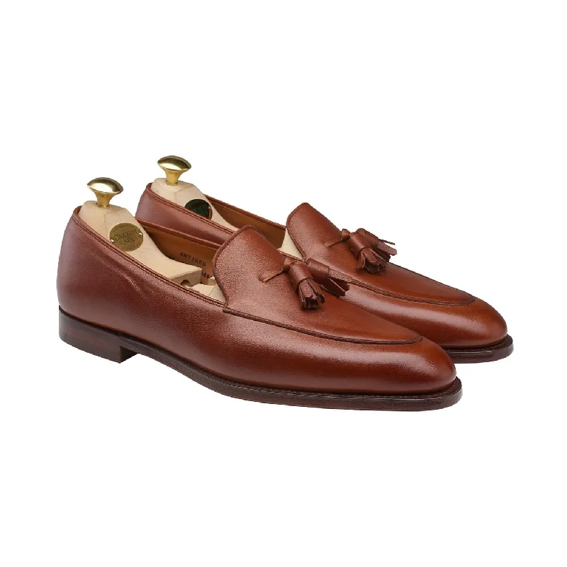 Men's loafers with a leather lining for comfortAntibes Chestnut Milled Calf