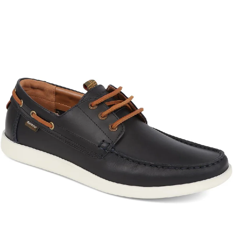 Men's casual shoes with a flexible rubber outsoleArmada Calf Leather Boat Shoes - BARBR39504 / 324 827