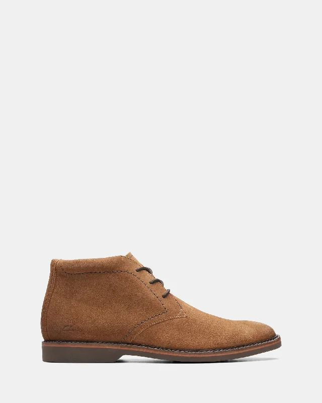 Men's loafers with a tassel front for a classic lookAtticus Lt Hi Cognac Suede