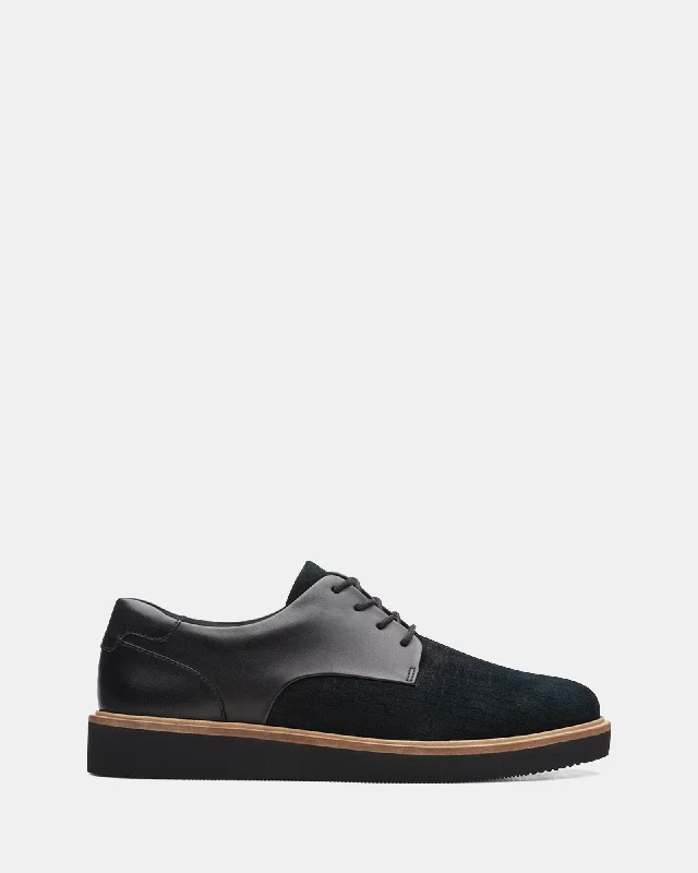 Men's loafers with a decorative buckleBaille Lace Black Combi