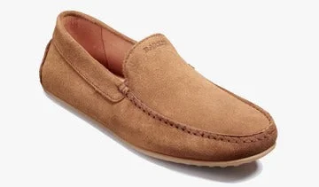 Men's casual shoes with a sporty look and feelBarker Stirling Driver Shoe -  Camel Suede