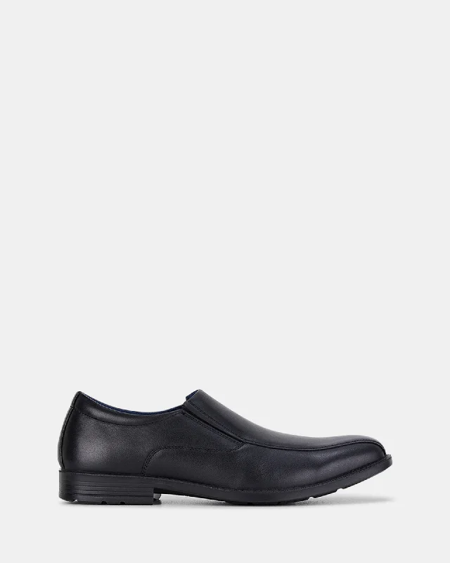 Men's loafers with a smooth leather finishBerkley Black