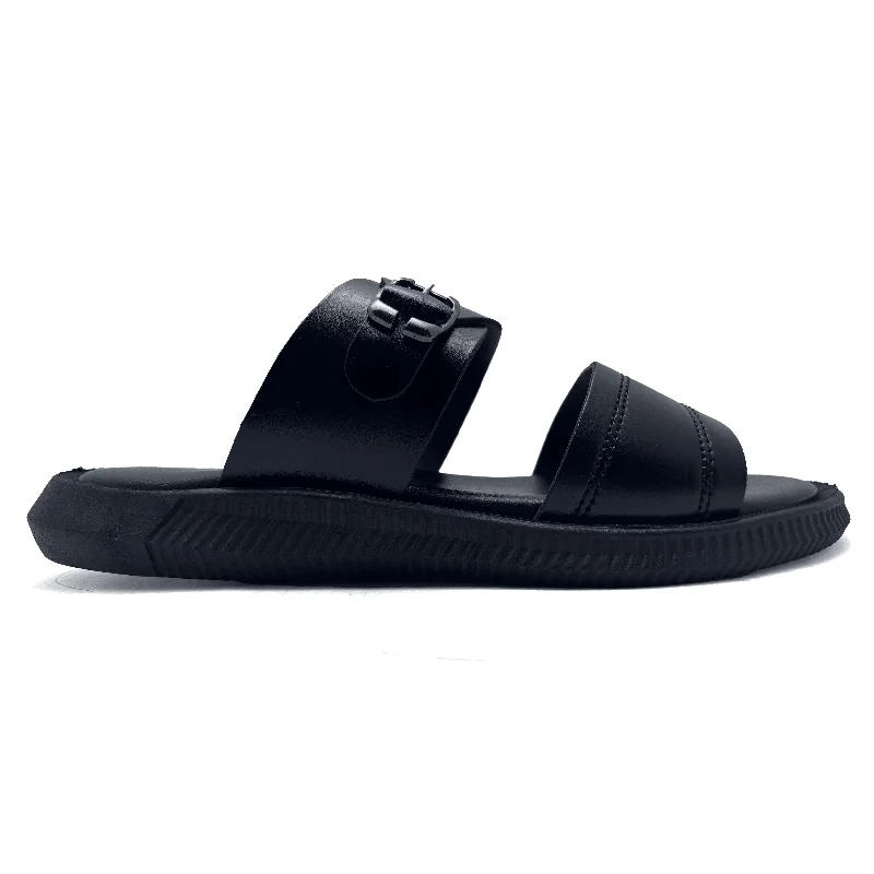 Men's slippers with a padded footbed for all - day comfortBlack Casual Slipper