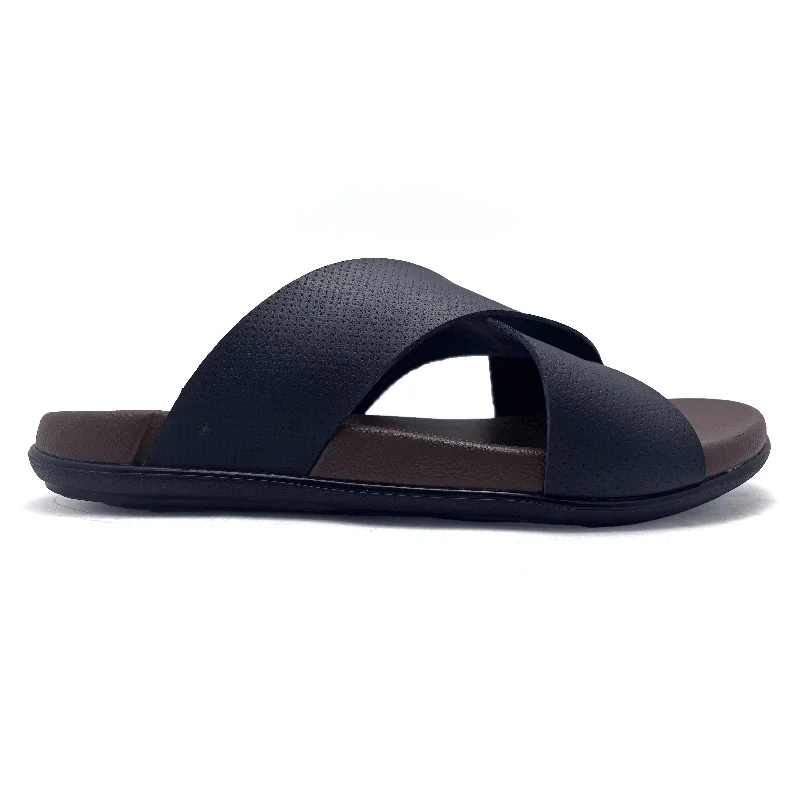 Men's slippers with a shock - absorbing midsoleBlue Casual Slipper