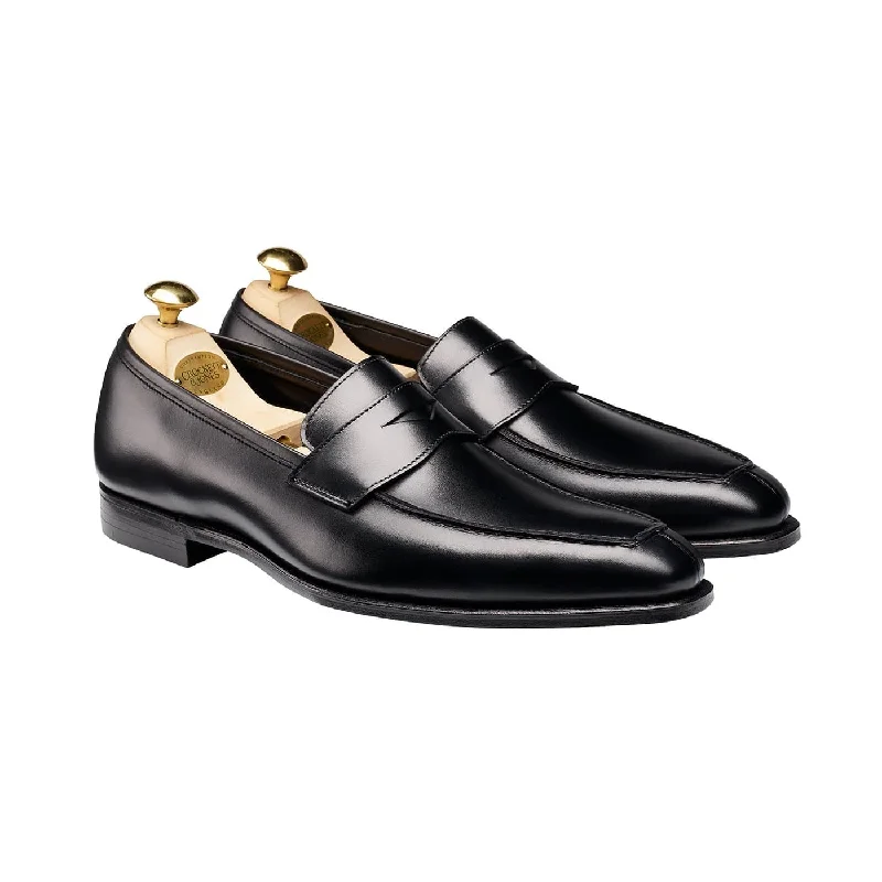 Men's loafers with a decorative buckleBury 2 Black Calf