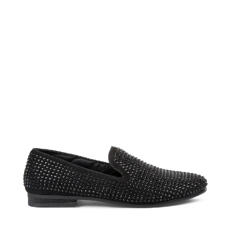 Men's loafers with a perforated leather upper for ventilationCAVIATO2 BLACK MULTI