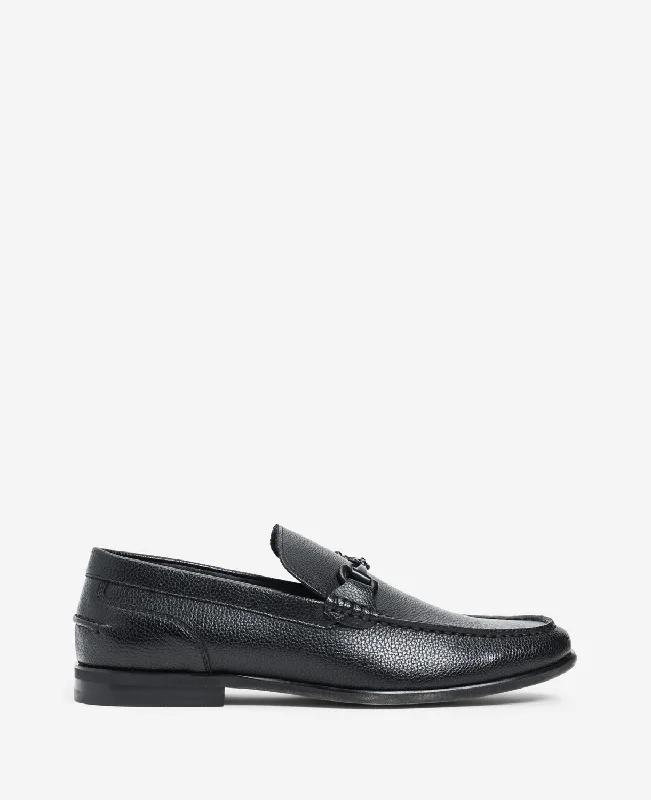 Men's loafers with a leather lacing systemREACTION - Crespo Bit Loafer