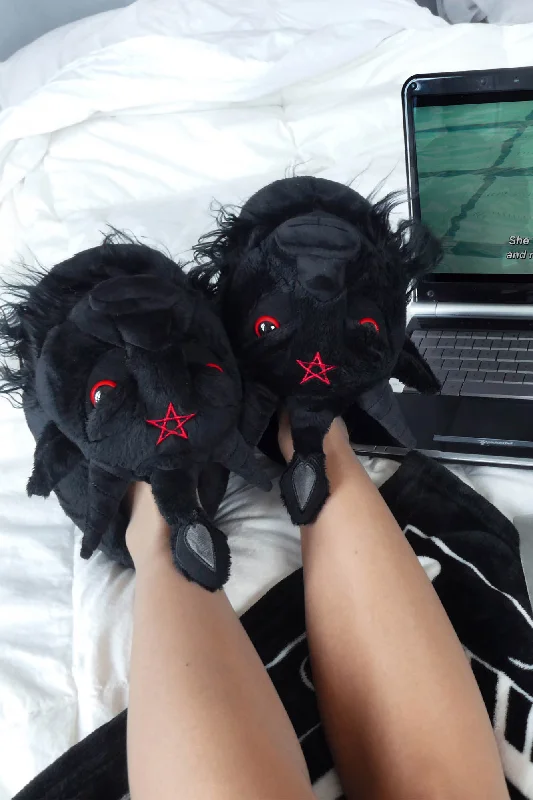 Men's slippers with a soft, flexible soleDark Lord Slippers