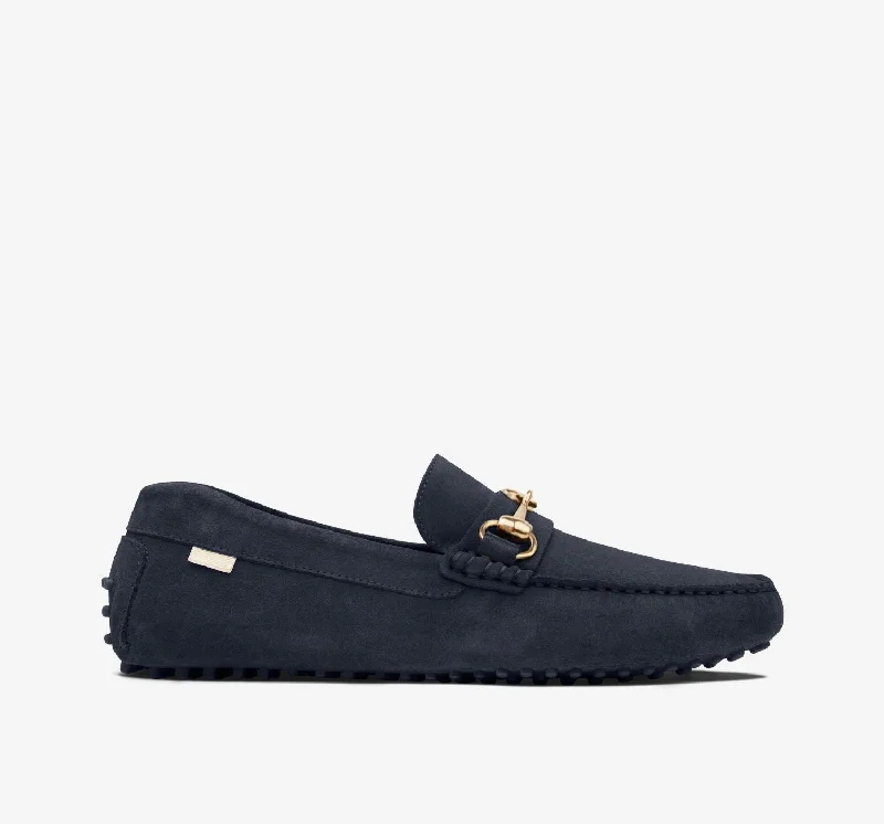 Men's loafers with a rubber sole for durabilityDriver | Navy HB