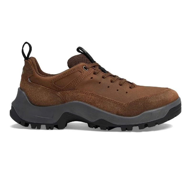 Men's Oxfords in a dark burgundy leather for a unique styleEcco Men's Off Road M Cruiser Brown Nubuck Men's Oxfords in a dark burgundy leather for a unique styleEcco Men's Off Road M Cruiser Brown Nubuck