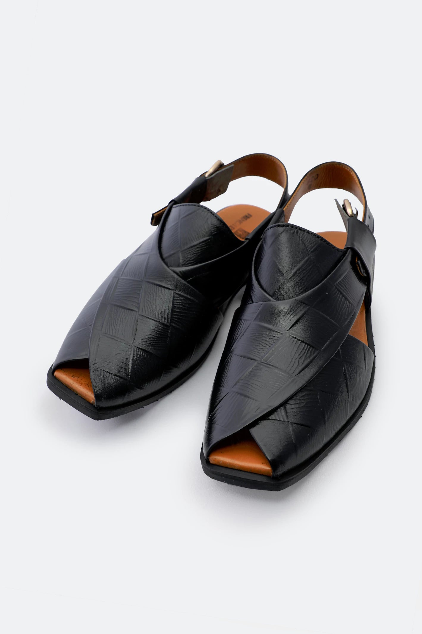 Men's slippers with a padded footbed for all - day comfortBlack Sandals for Men