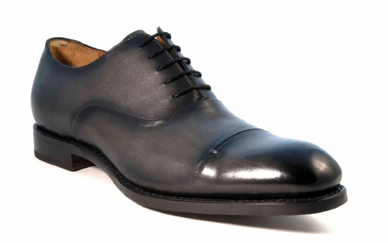 Men's Oxford shoes with a leather lining for breathabilityGianni Cap Toe Oxford Grey