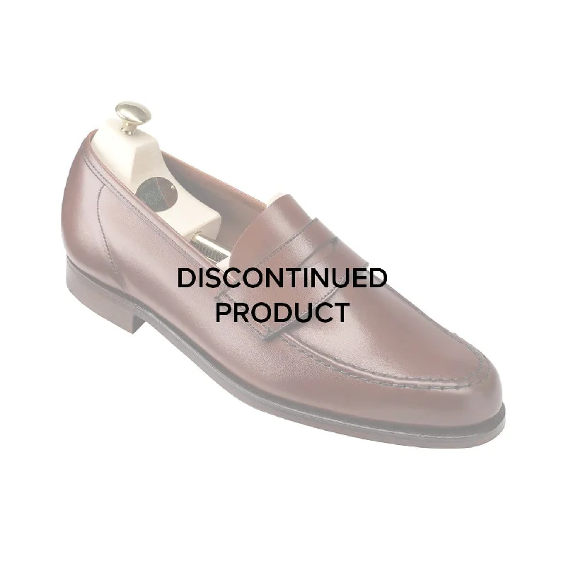 Men's loafers with a stretchy side panel for a better fitHarvard Chestnut Burnished Calf