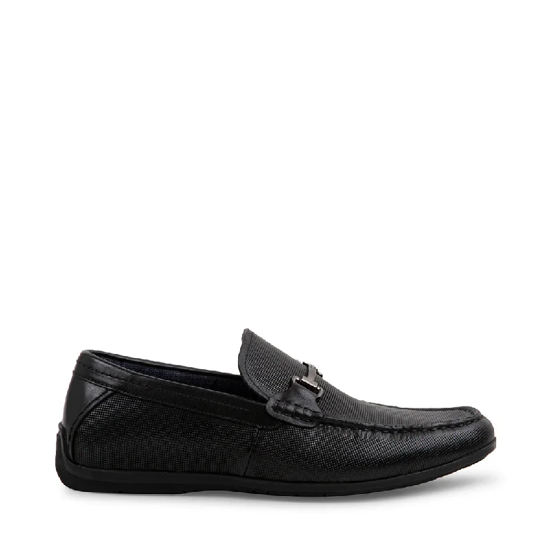 Suede men's loafers for a soft and luxurious feelKYSON BLACK LEATHER