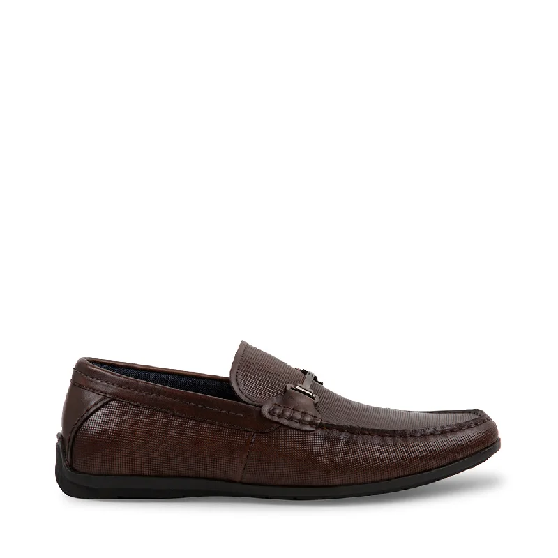 Men's loafers in a neutral color like black or brownKYSON TAN LEATHER