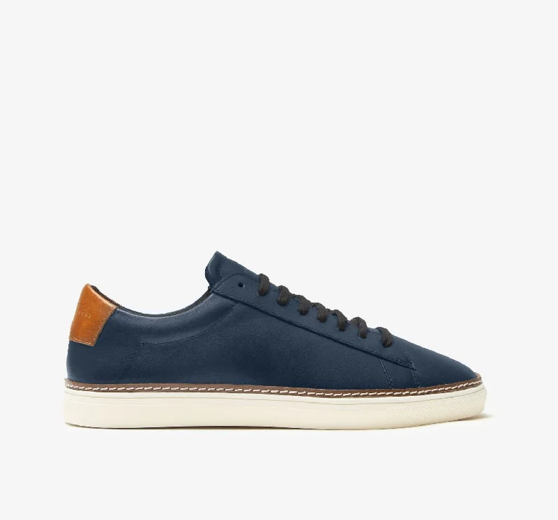 Men's loafers with a leather lining for comfortLow 1 Pro | Navy