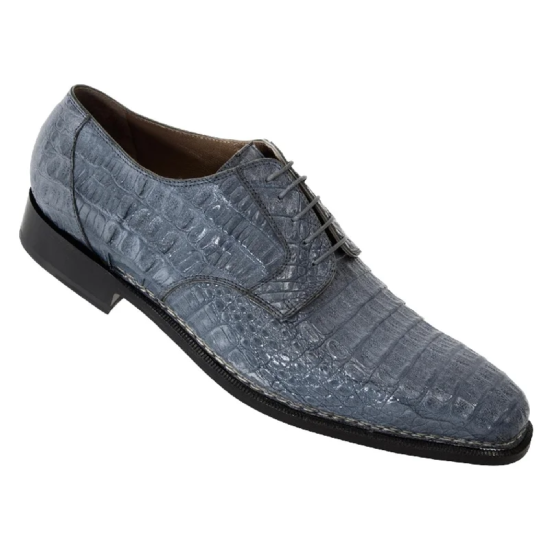 Men's Oxford shoes with a leather lining for breathabilityMauri 1186 Medium Grey Genuine Hornback Crocodile HandMade Oxford Shoes Men's Oxford shoes with a leather lining for breathabilityMauri 1186 Medium Grey Genuine Hornback Crocodile HandMade Oxford Shoes